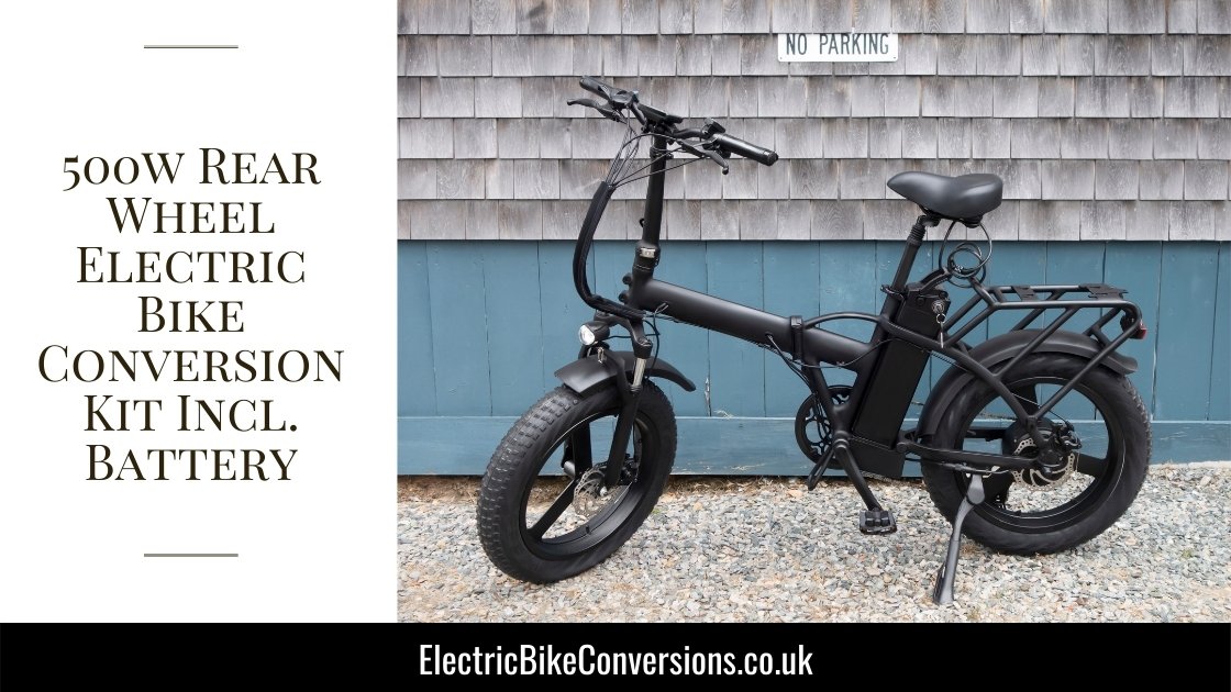 500W Rear Wheel bike conversion kit